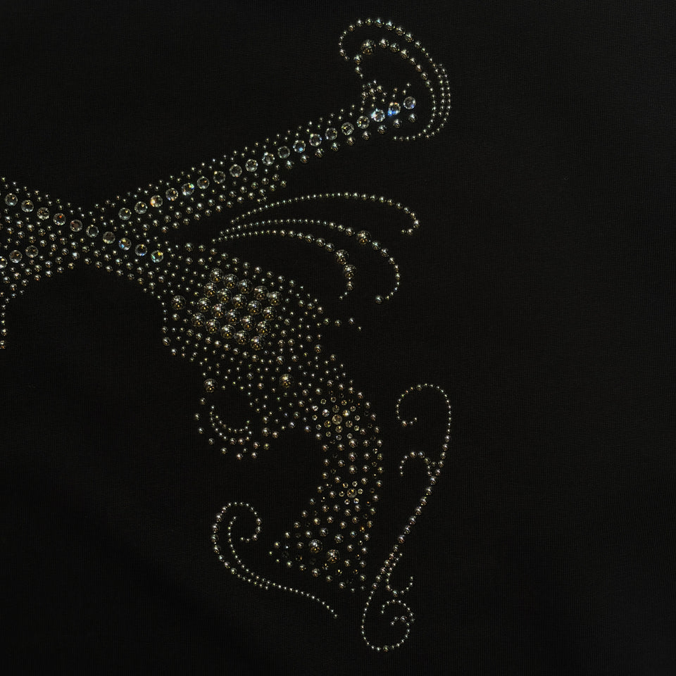 Load image into Gallery viewer, CROSSGUN METAL L/S T-SHIRT / BLACK