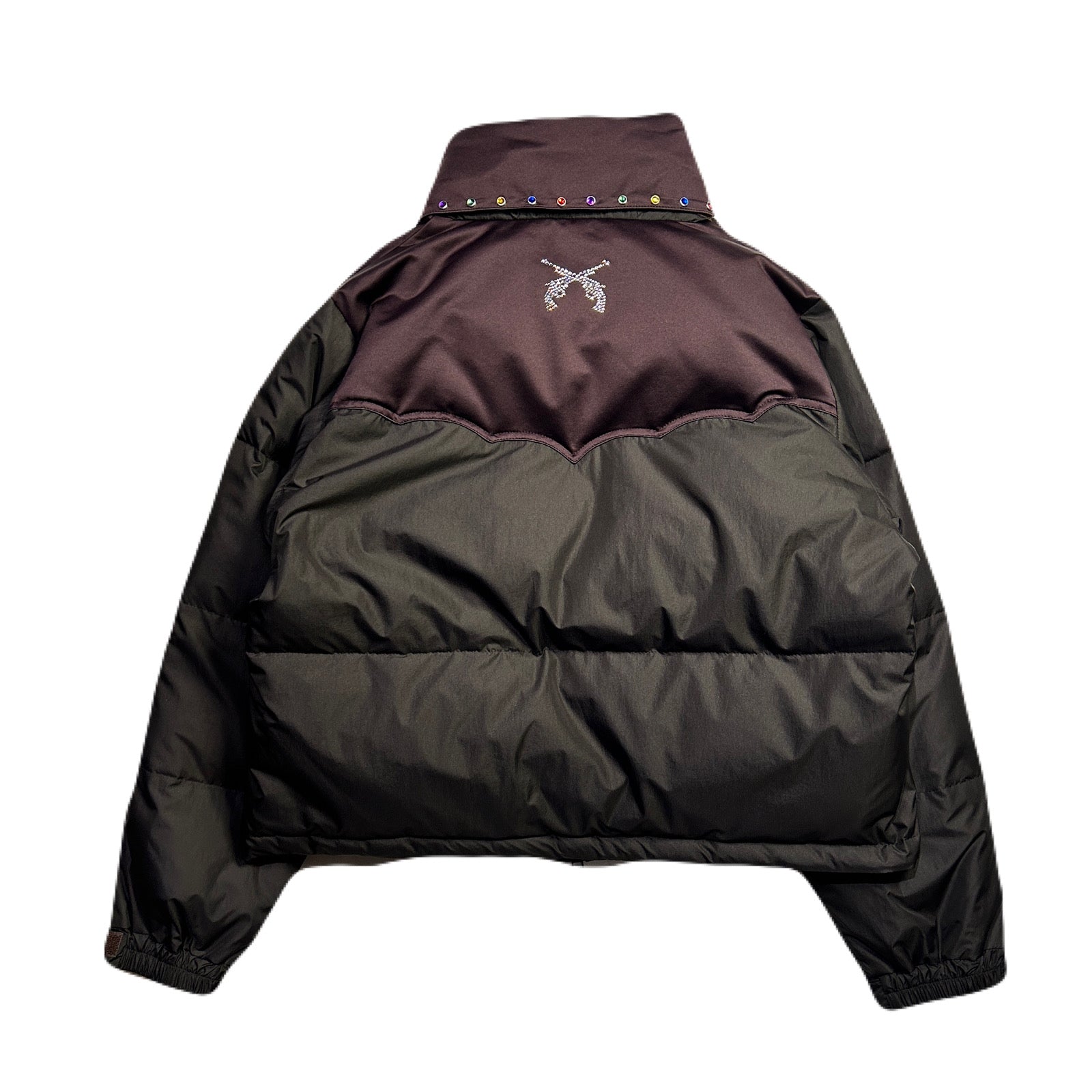 画像をギャラリービューアに読み込む, WOMENS STONE NAIL DOWN / BROWN*MIX