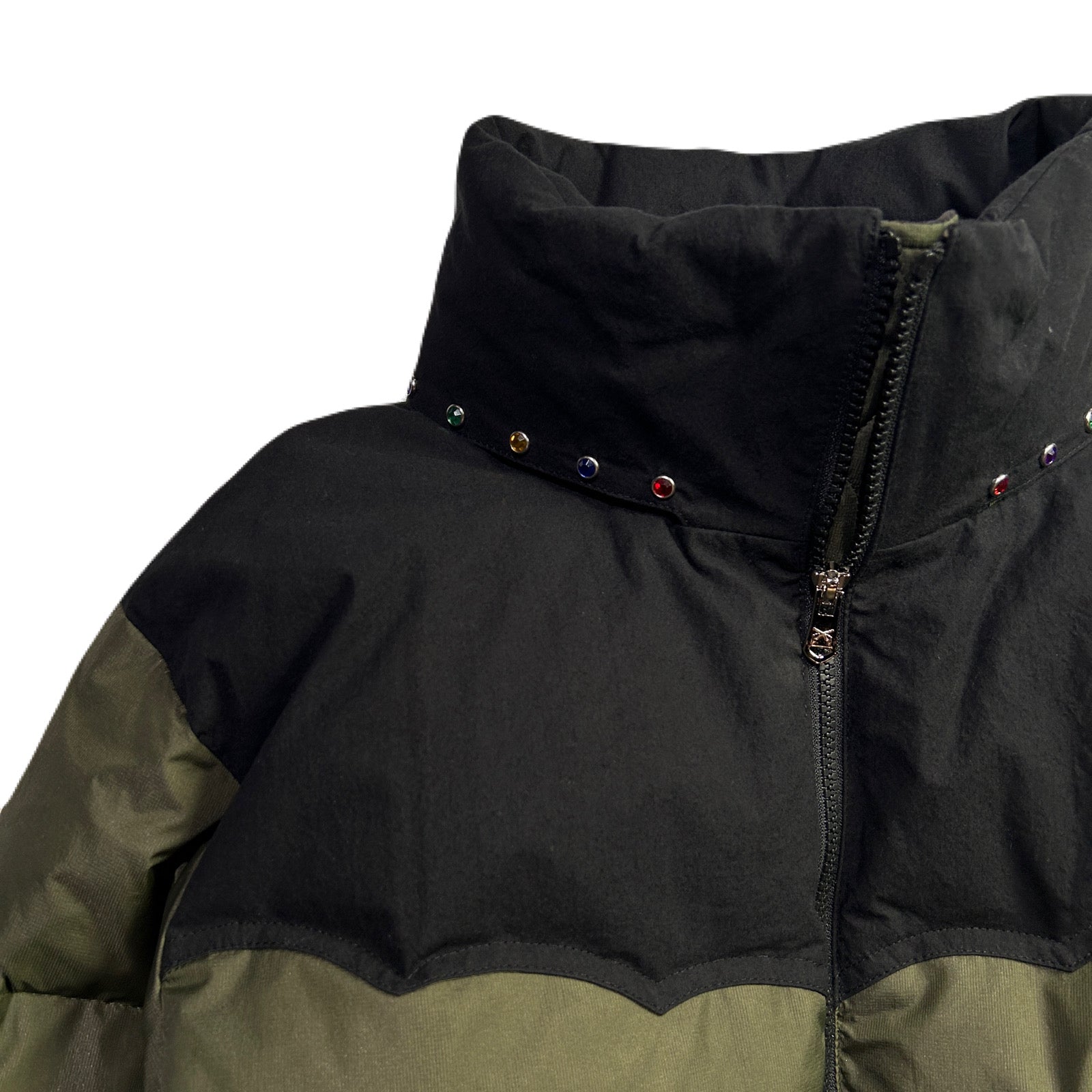 画像をギャラリービューアに読み込む, STONE NAIL DOWN JACKET / KHAKI*MIX