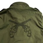 OXFORD M65 CORD EMBROIDERY / KHAKI