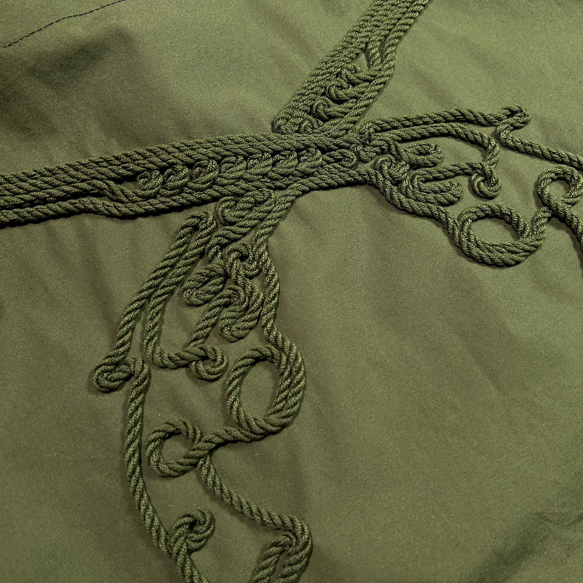 OXFORD M65 CORD EMBROIDERY / KHAKI