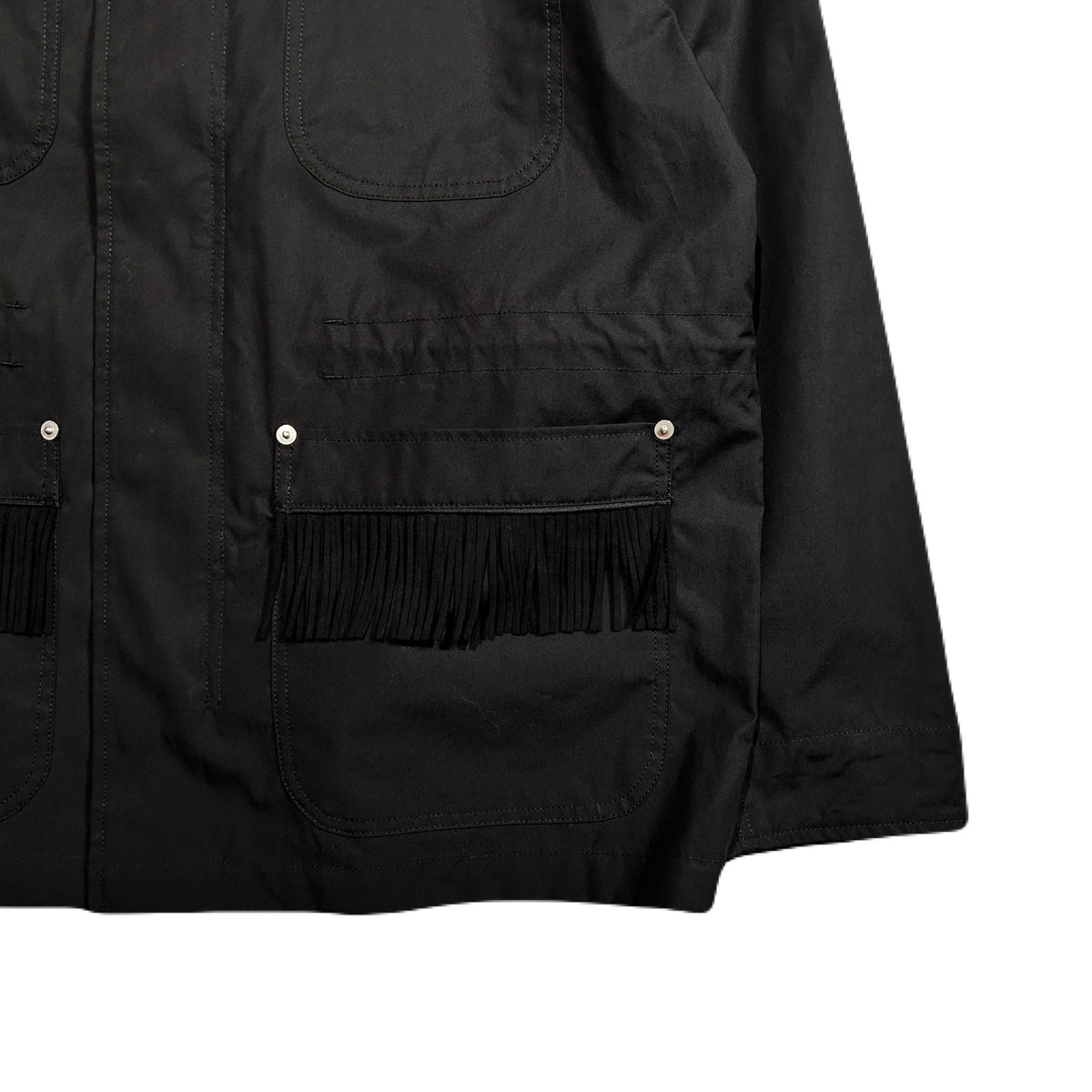 OXFORD M65 CORD EMBROIDERY / BLACK