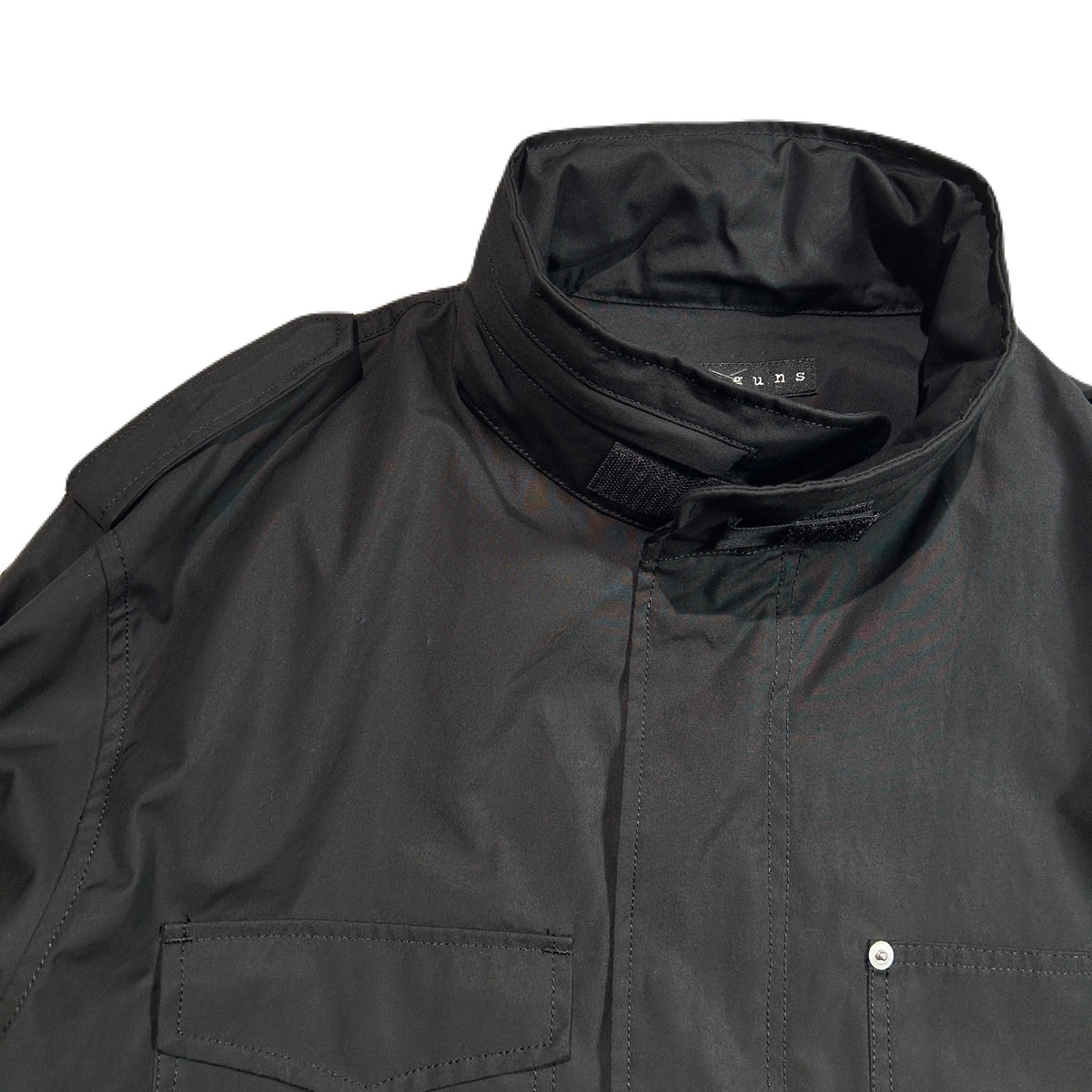 OXFORD M65 CORD EMBROIDERY / BLACK