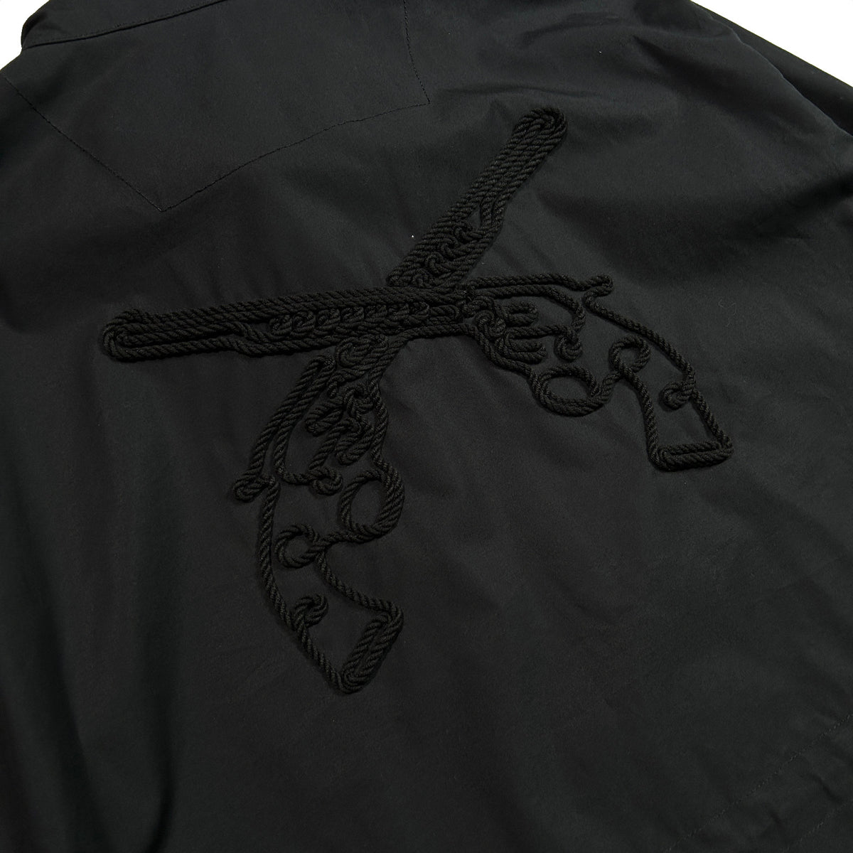 OXFORD M65 CORD EMBROIDERY / BLACK