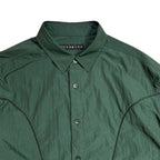 NYLON WESTERN SHIRT CROSSGUN  / GREEN