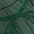NYLON WESTERN SHIRT CROSSGUN  / GREEN