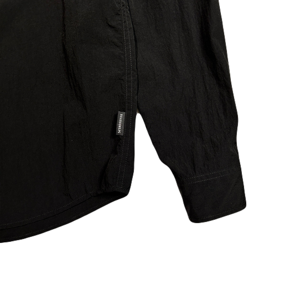 NYLON WESTERN SHIRT CROSSGUN  / BLACK