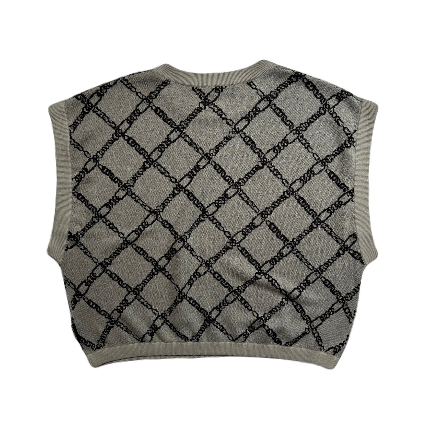 画像をギャラリービューアに読み込む, WOMENS CHAIN JACQUARD KNIT / GRAY