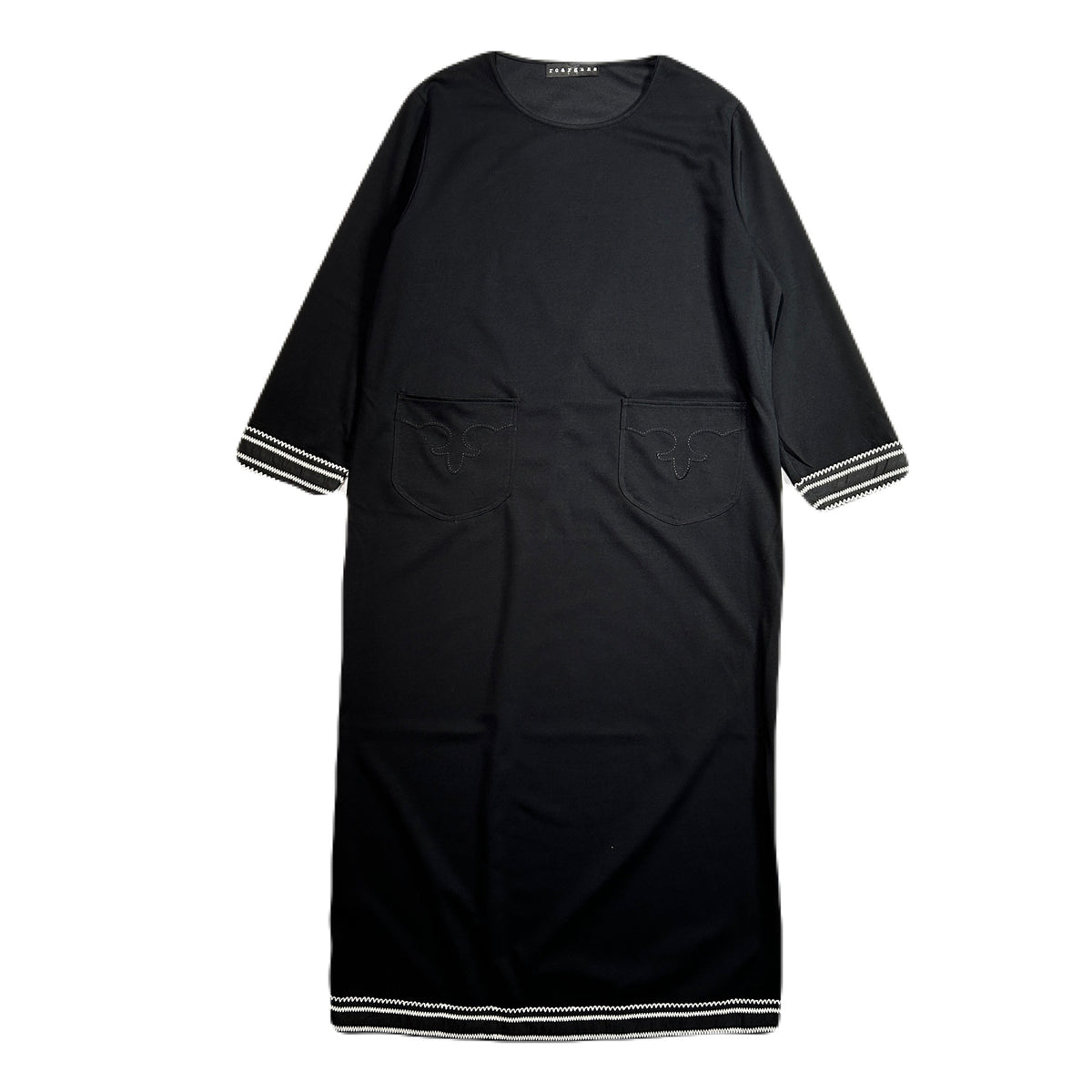 WOMENS CARDBORD WESTERN DRESS  / BLACK
