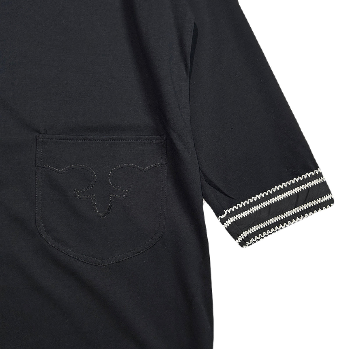 WOMENS CARDBORD WESTERN DRESS  / BLACK