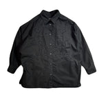 WOMENS EMBROIDERY SHIRT / BLACK