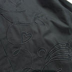 WOMENS EMBROIDERY SHIRT / BLACK