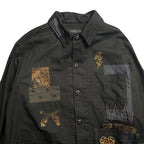 PATCH WORK REMAKE JACKET / BLACK