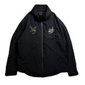 WILD THINGS DENALI JACKET MONO REFLECTOR PRINT / BLACK