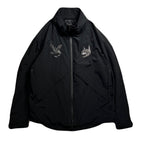 WILD THINGS DENALI JACKET MONO REFLECTOR PRINT / BLACK