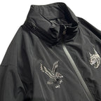 WILD THINGS DENALI JACKET MONO REFLECTOR PRINT / BLACK