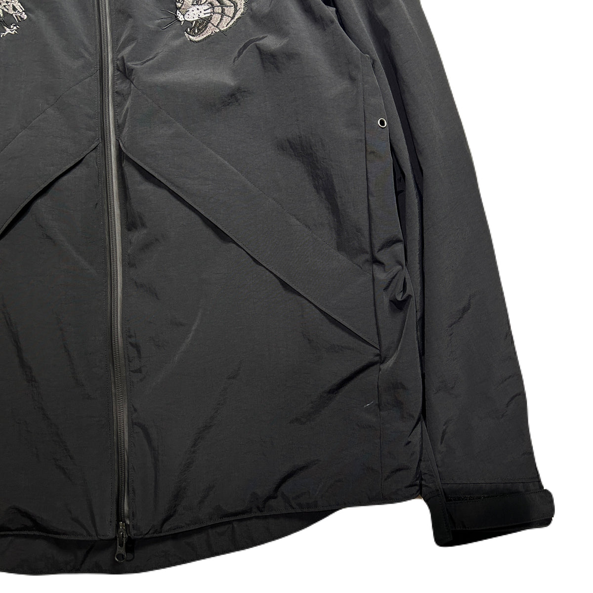 WILD THINGS DENALI JACKET MONO REFLECTOR PRINT / BLACK