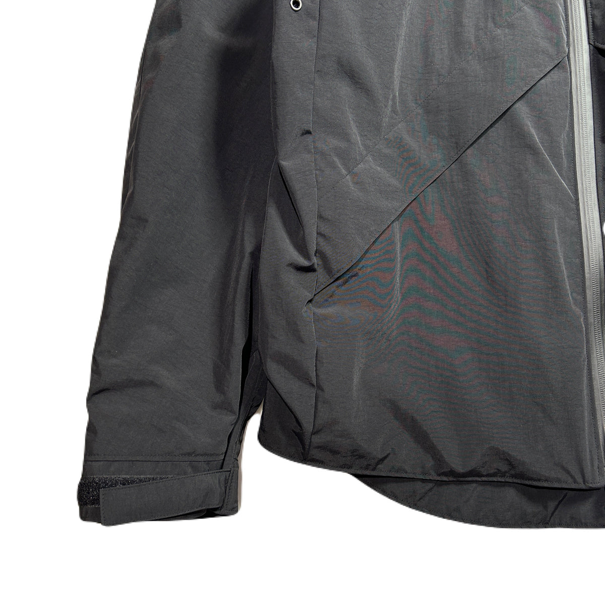 WILD THINGS DENALI JACKET MONO REFLECTOR PRINT / BLACK