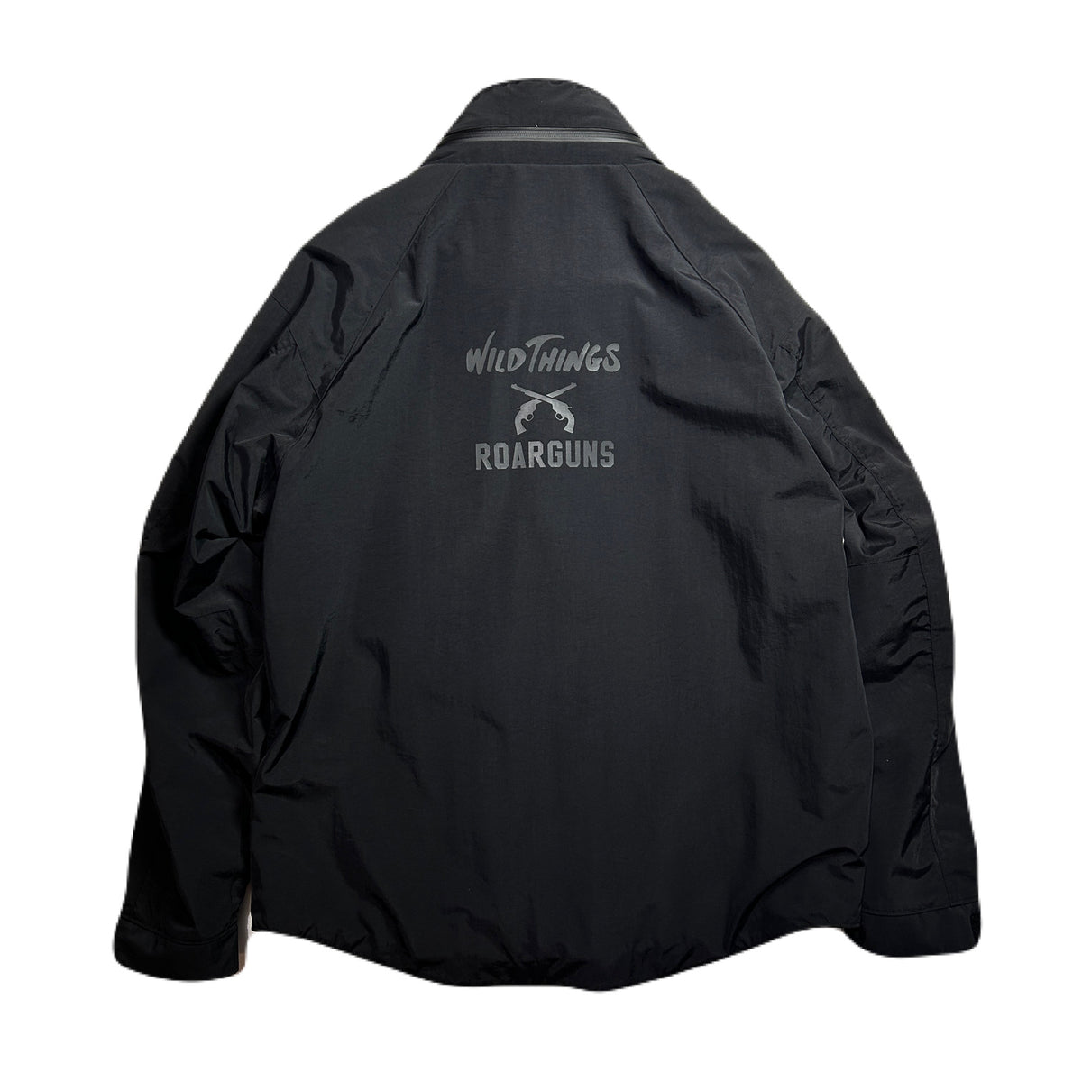 WILD THINGS DENALI JACKET MONO REFLECTOR PRINT / BLACK