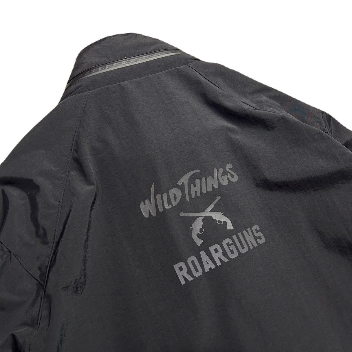 WILD THINGS DENALI JACKET MONO REFLECTOR PRINT / BLACK