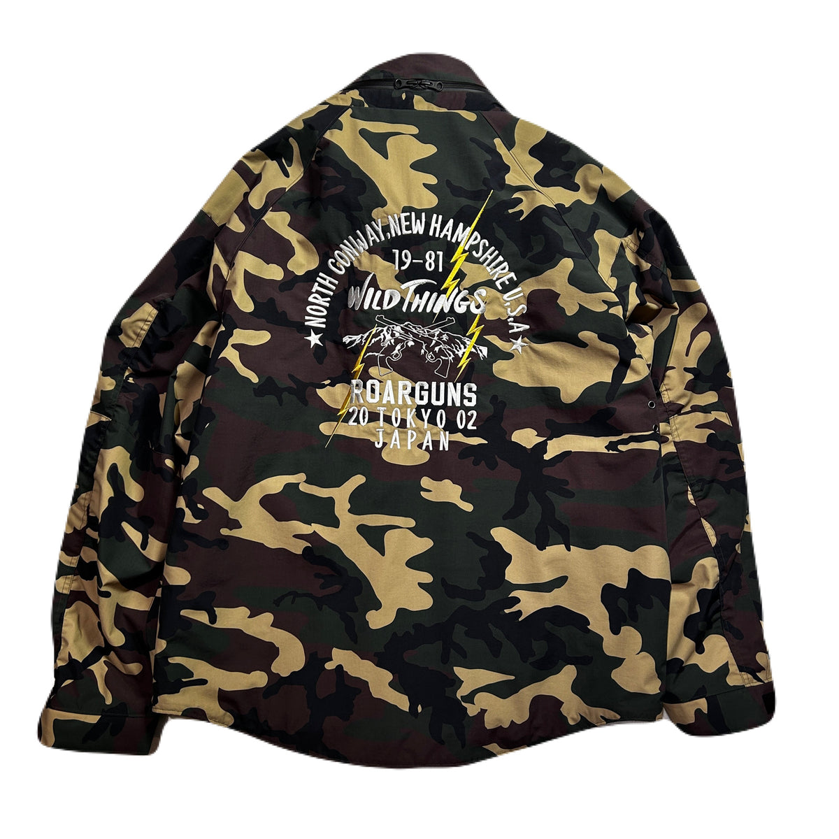 WILD THINGS DENALI JACKET COLOR EMBROIDERY / CAMO