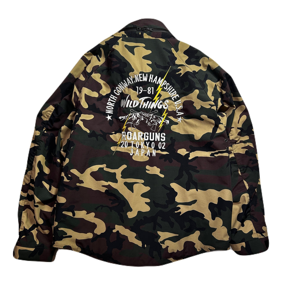 画像をギャラリービューアに読み込む, WILD THINGS DENALI JACKET COLOR EMBROIDERY / CAMO