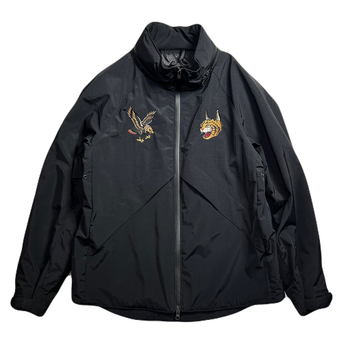 WILD THINGS DENALI JACKET COLOR EMBROIDERY / BLACK