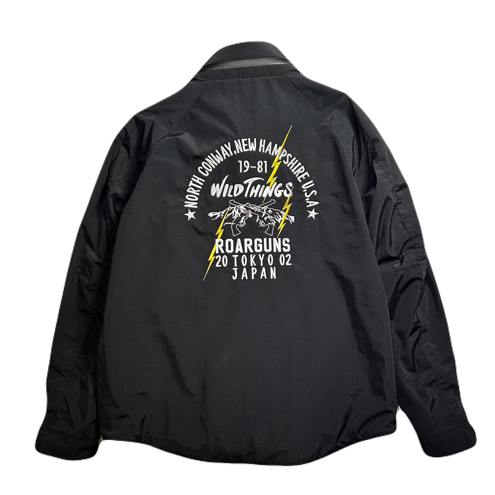 画像をギャラリービューアに読み込む, WILD THINGS DENALI JACKET COLOR EMBROIDERY / BLACK