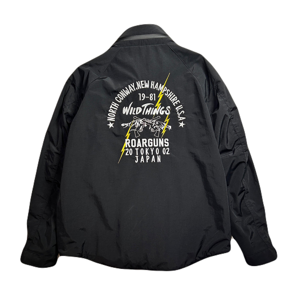 画像をギャラリービューアに読み込む, WILD THINGS DENALI JACKET COLOR EMBROIDERY / BLACK