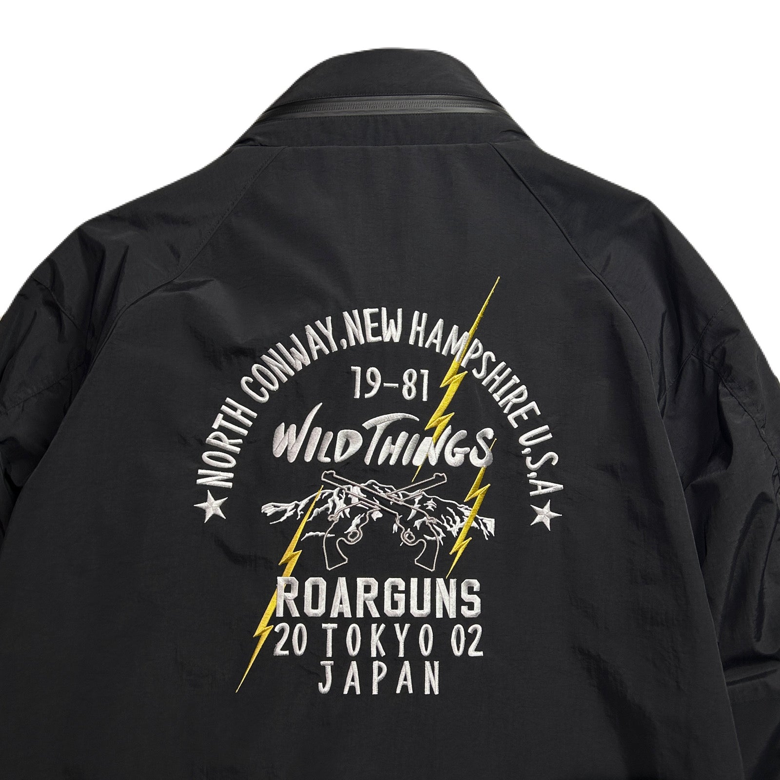 画像をギャラリービューアに読み込む, WILD THINGS DENALI JACKET COLOR EMBROIDERY / BLACK