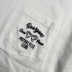 MOTOR CYCLE CLUB T-SHIRT / WHITE