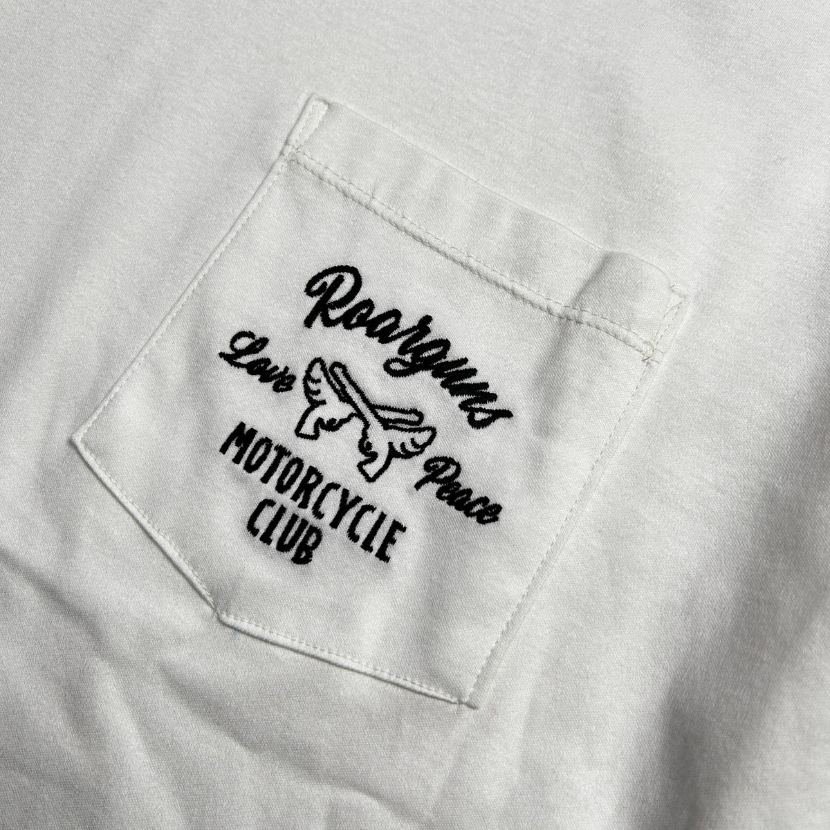 MOTOR CYCLE CLUB T-SHIRT / WHITE
