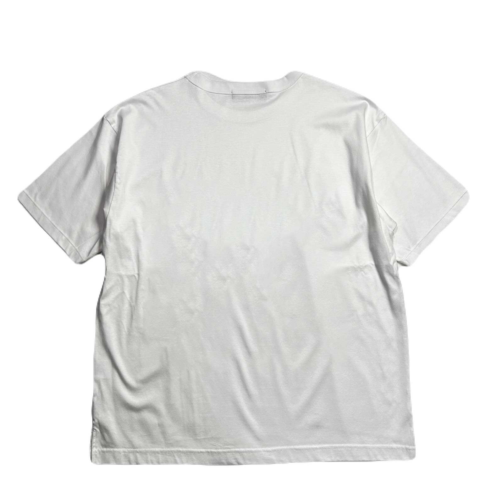 Load image into Gallery viewer, WING CROSSGUN EMBROIDERY T-SHIRT / WHITE