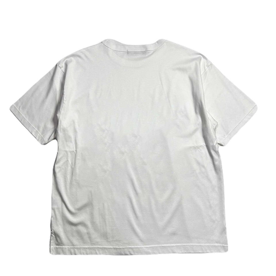Load image into Gallery viewer, WING CROSSGUN EMBROIDERY T-SHIRT / WHITE