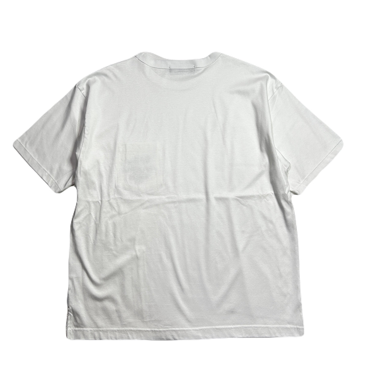 PATCHWORK SMILE T-SHIRT / WHITE