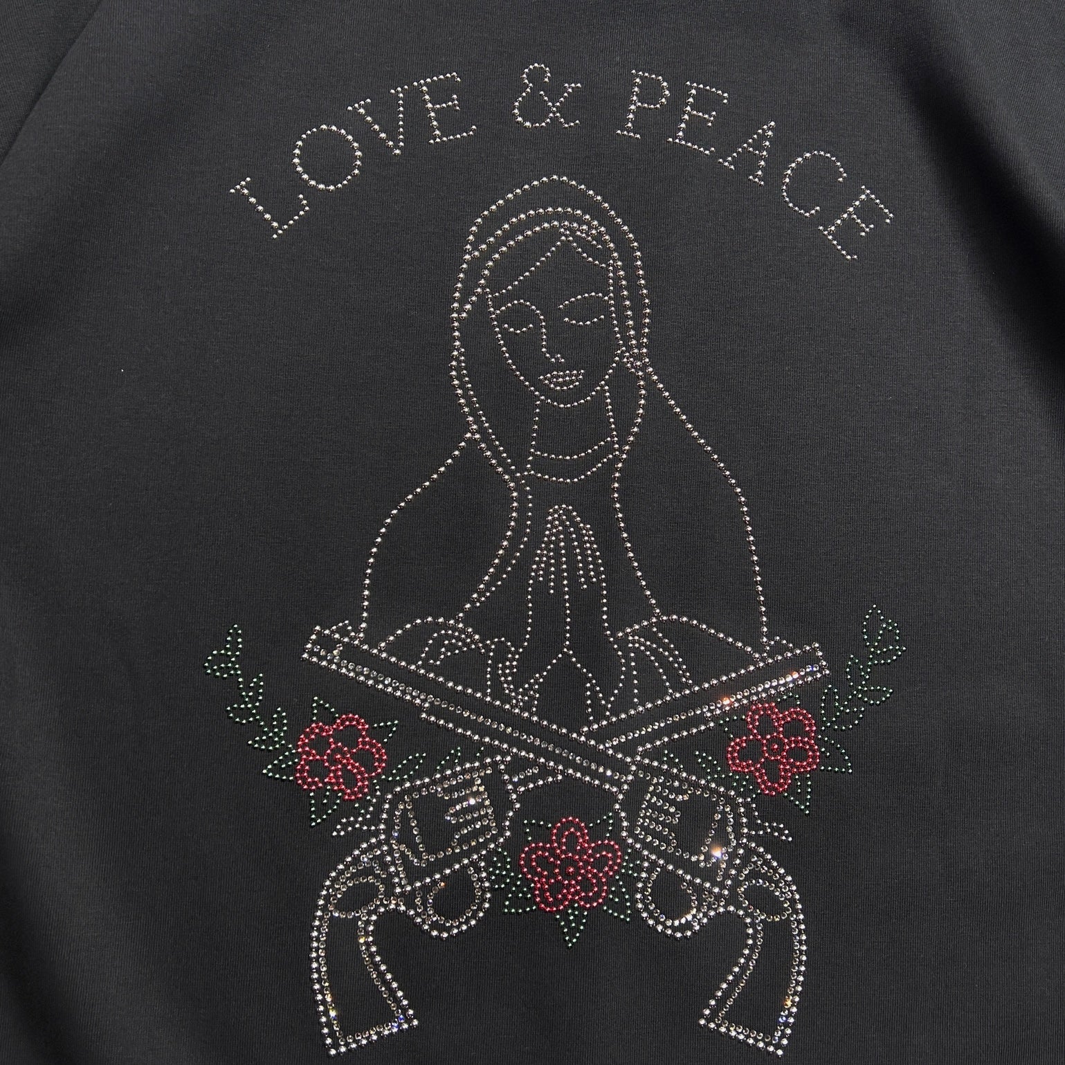 画像をギャラリービューアに読み込む, MARIA METAL CROSSGUN T-SHIRT / BLACK