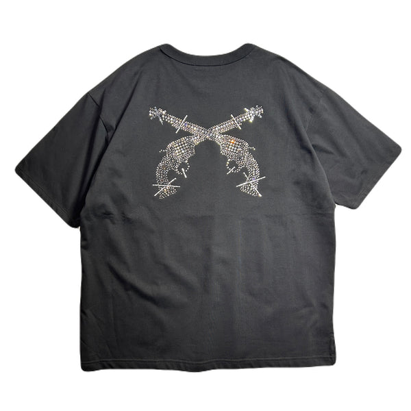 CROSSGUN METAL T-SHIRT / BLACK
