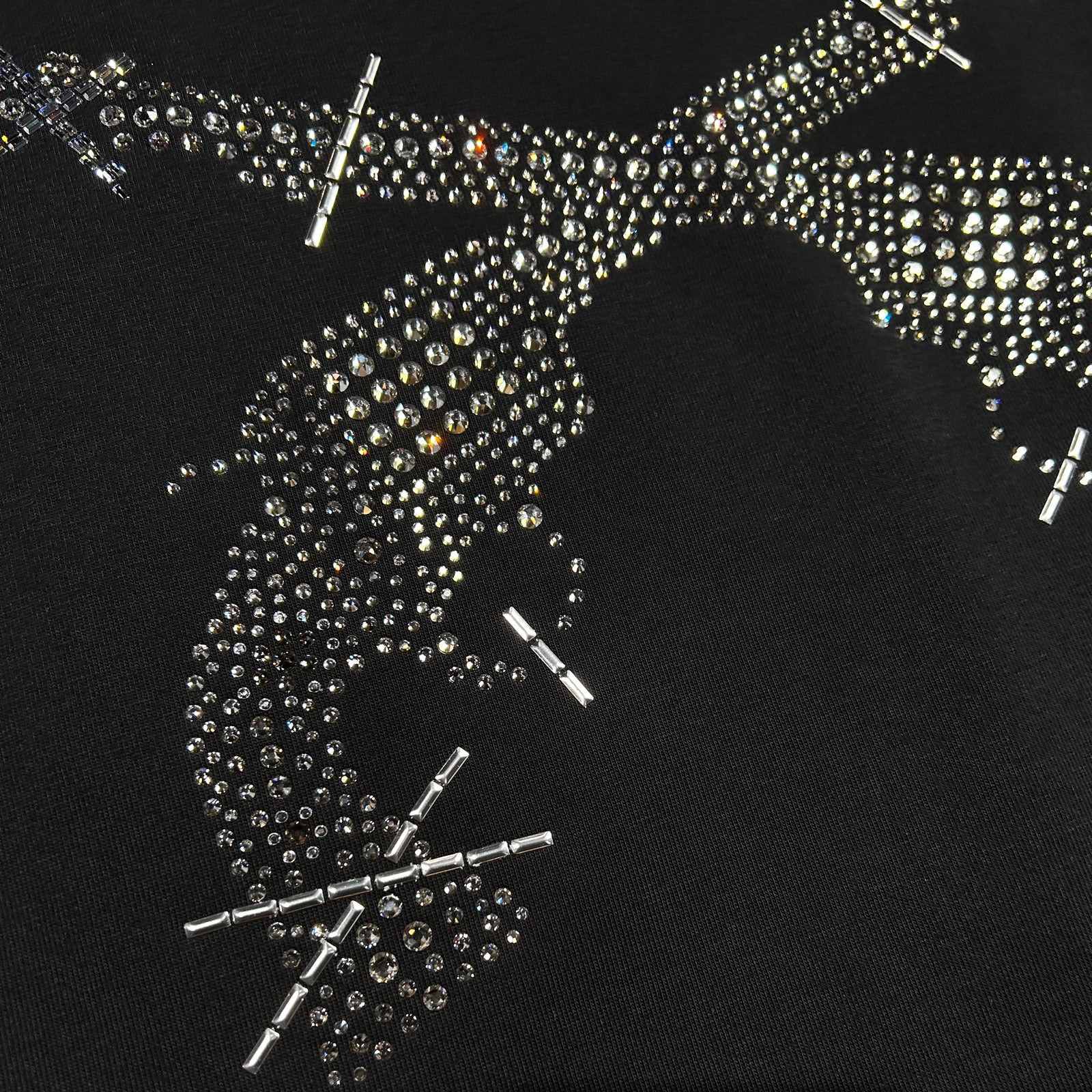 画像をギャラリービューアに読み込む, CROSSGUN METAL T-SHIRT / BLACK