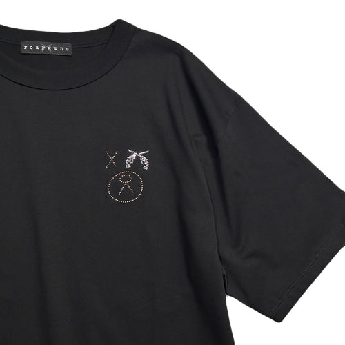 BEAR CROSSGUN T-SHIRT / BLACK