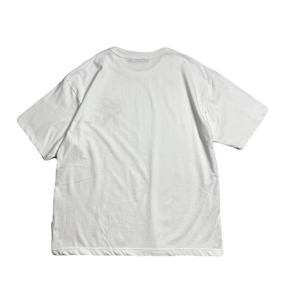 画像をギャラリービューアに読み込む, HEART CORD EMBROIDERY T-SHIRT / WHITE*BLACK