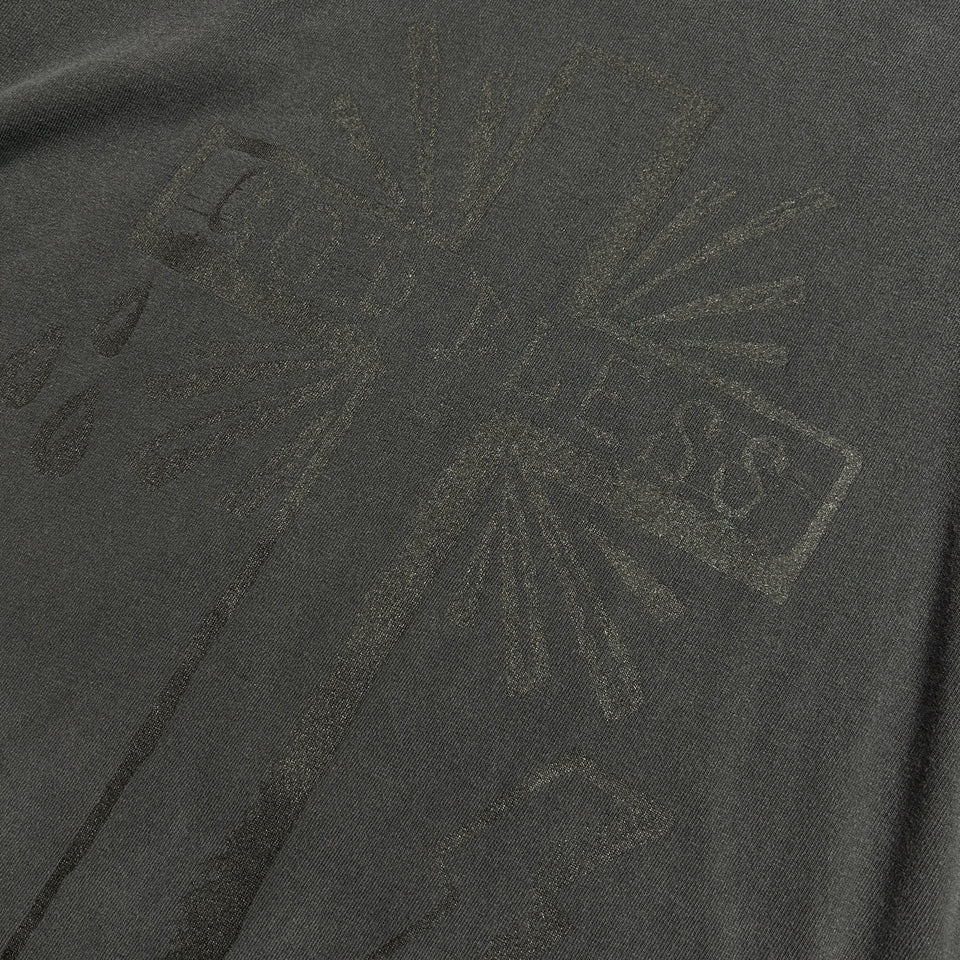 画像をギャラリービューアに読み込む, CROSS PRINT T-SHIRT / BLACK*BLACK