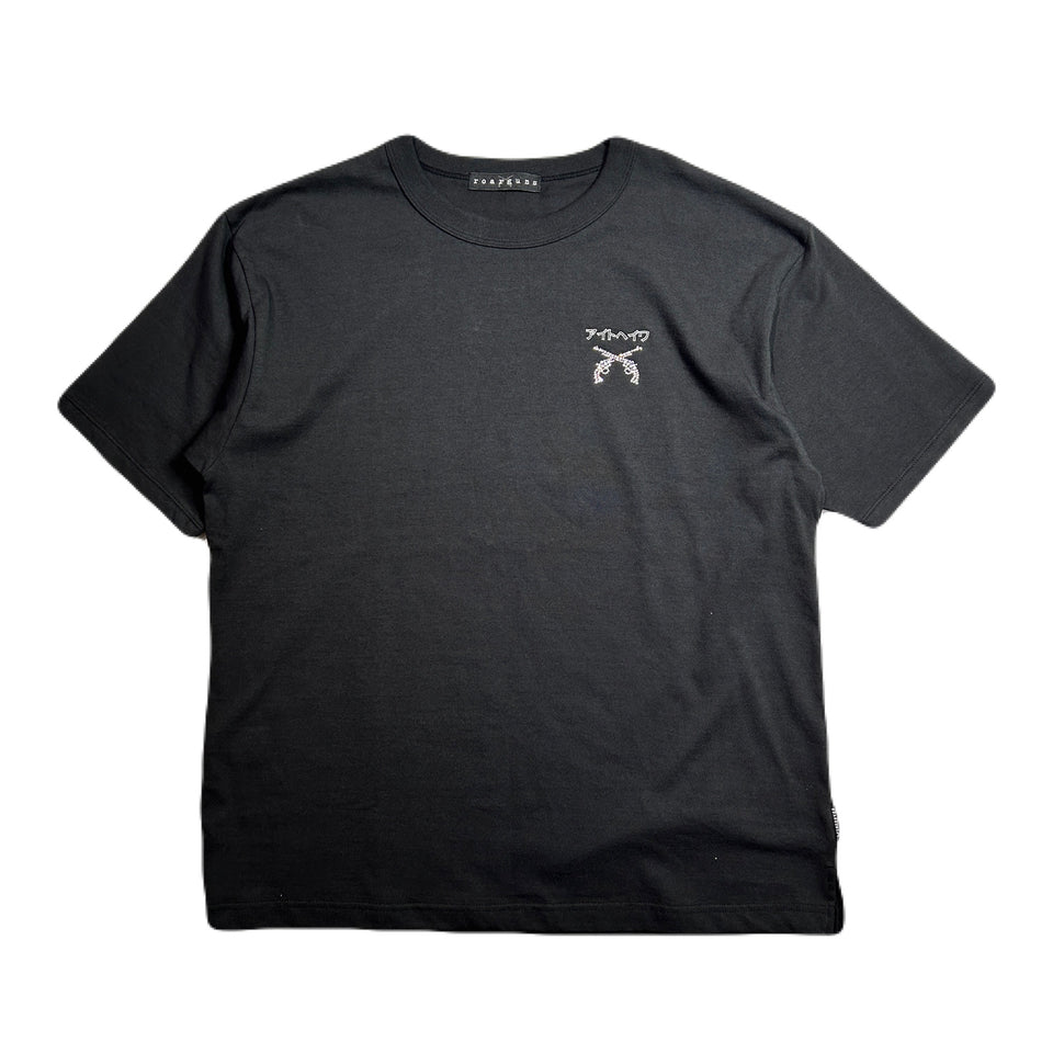 画像をギャラリービューアに読み込む, アイトヘイワEMBROIDERY T-SHIRT / BLACK