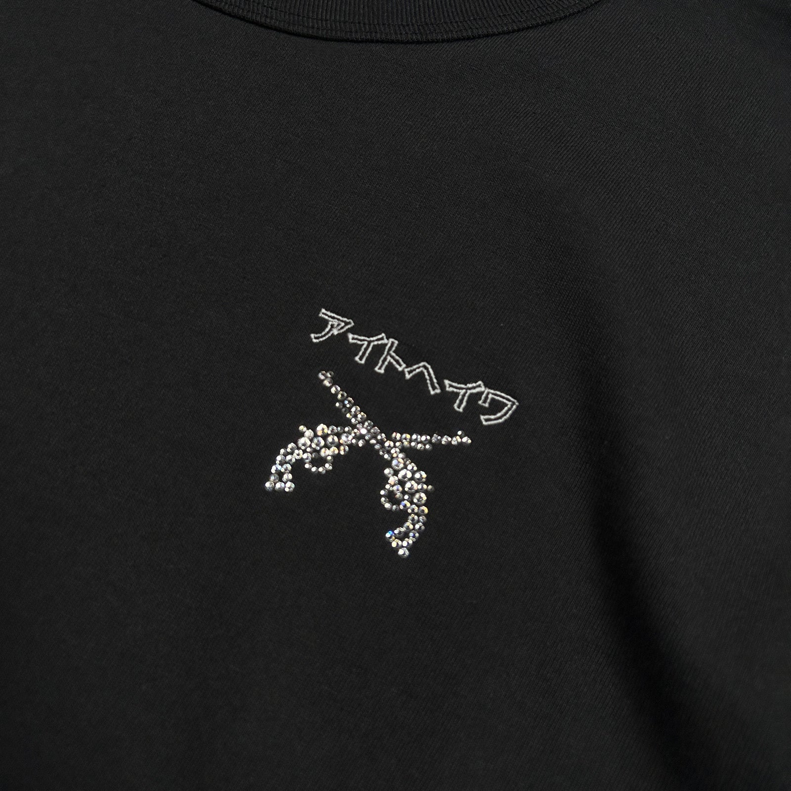 画像をギャラリービューアに読み込む, アイトヘイワEMBROIDERY T-SHIRT / BLACK