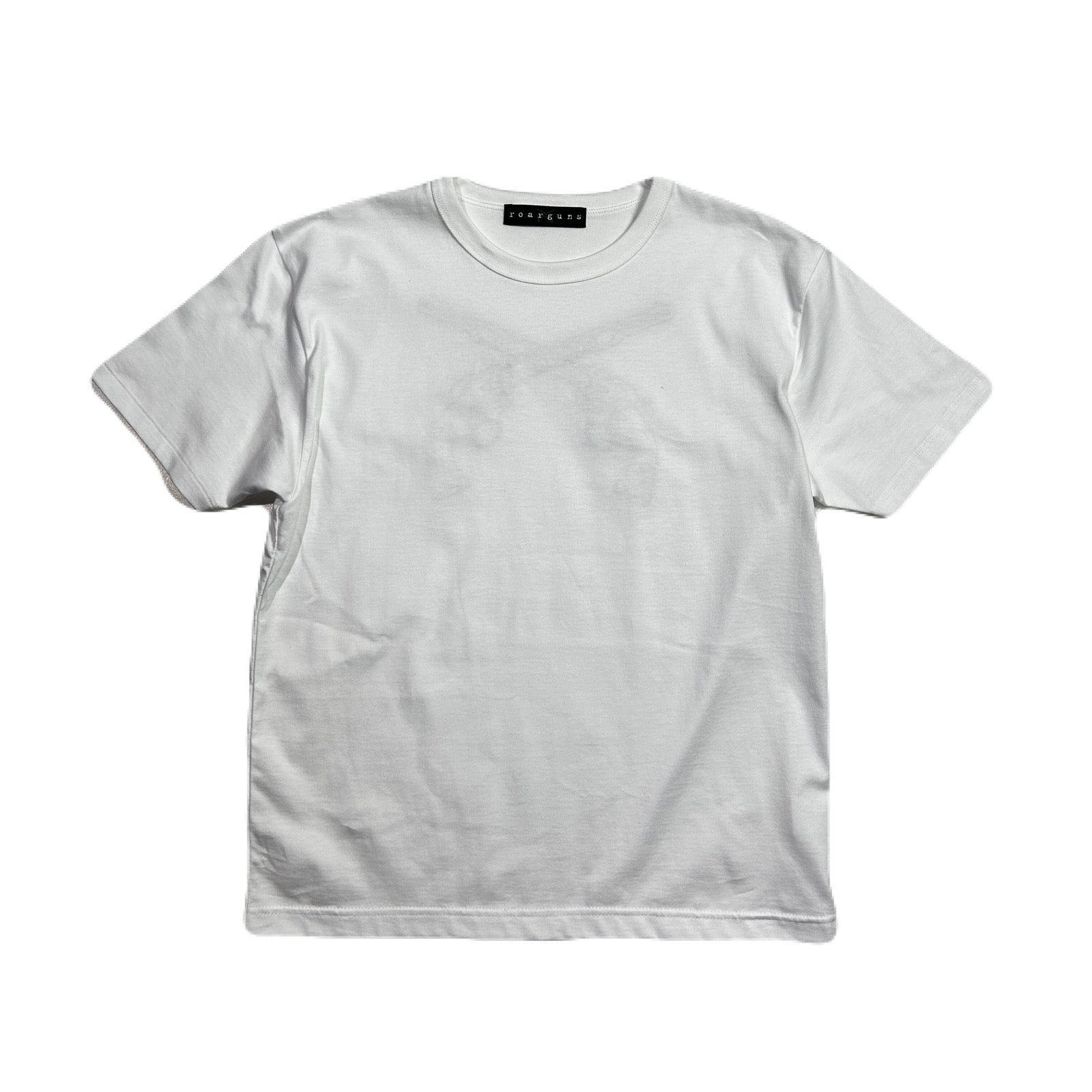 画像をギャラリービューアに読み込む, WOMENS ORGANDY CROSSGUN T-SHIRT / WHITE