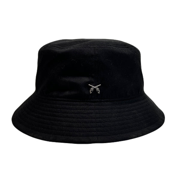 CROSSGUN METAL PIN HAT / BLACK