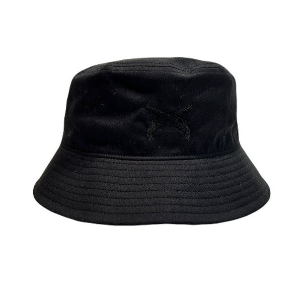 CROSSGUN EMBROIDERY HAT / BLACK