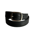 CARVING LEATHER BELT / BLACK