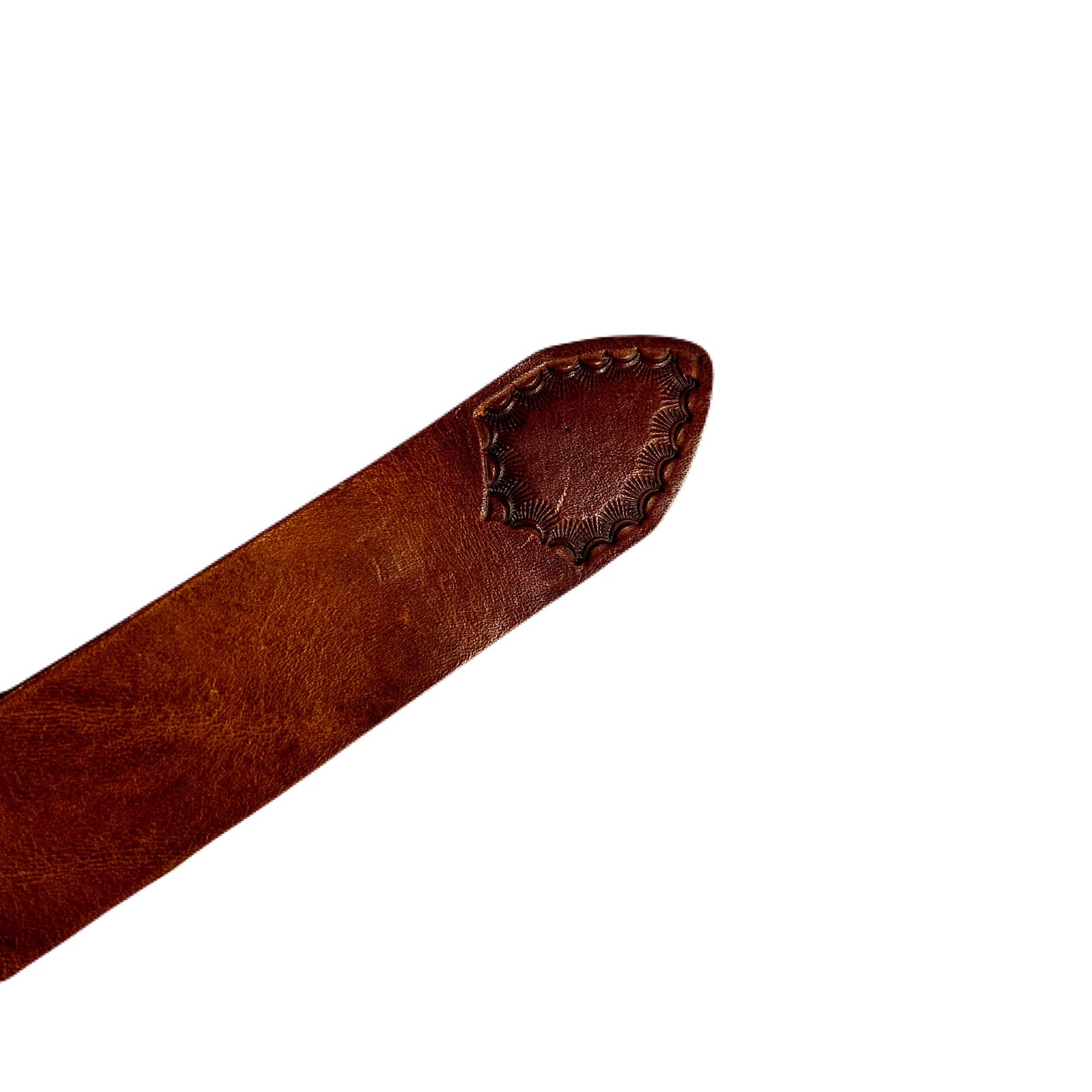 画像をギャラリービューアに読み込む, CONCHO LEATHER BELT / BROWN