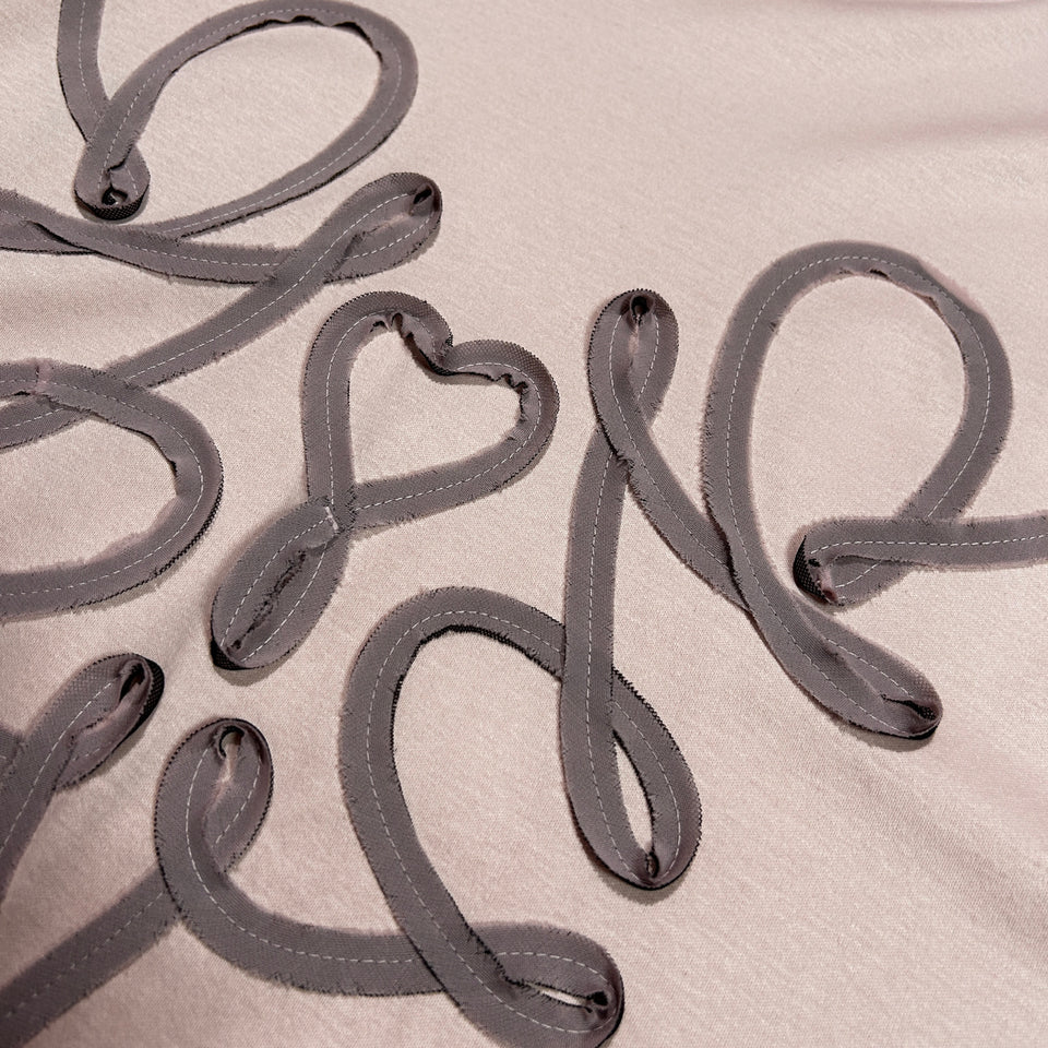 画像をギャラリービューアに読み込む, WOMENS CARD EMBROIDERY T-SHIRT / PINK