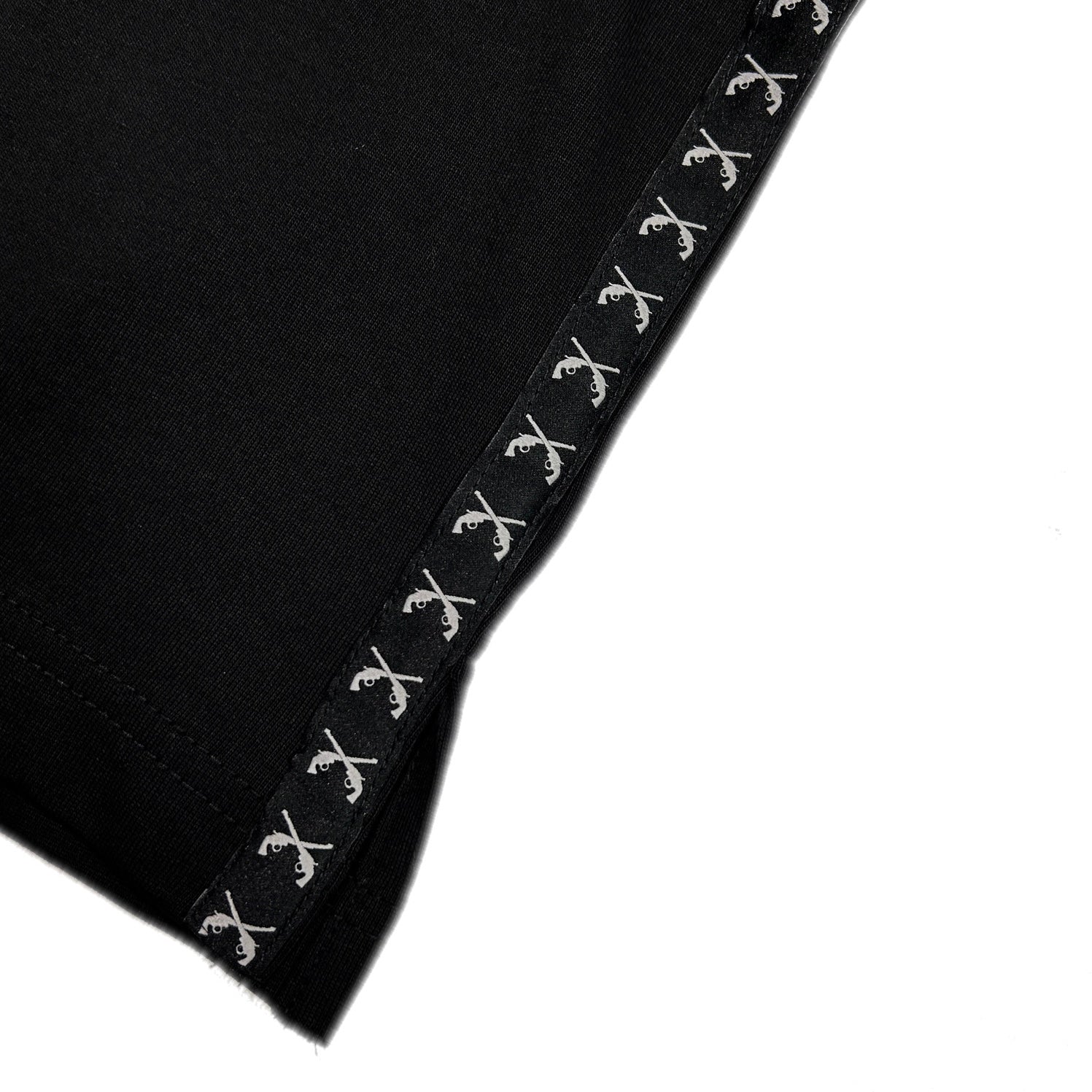 画像をギャラリービューアに読み込む, WOMENS SIDE LINE TAPE T-SHIRT / BLACK